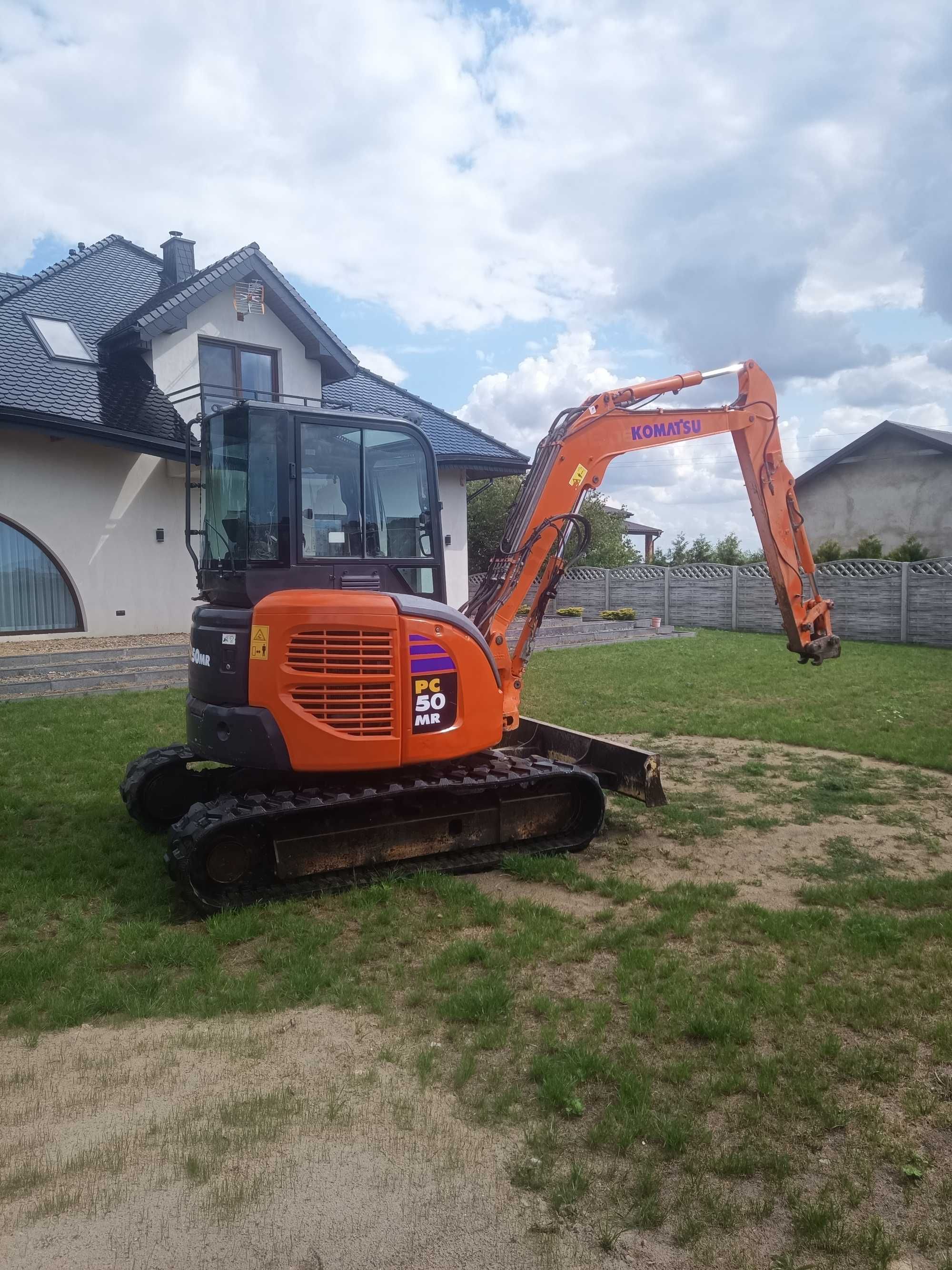 Koparka gąsienicowa komatsu PC 50