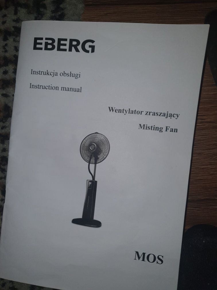Części do wentylator stojący z bryzą EBERG wiatrak nawilżacz