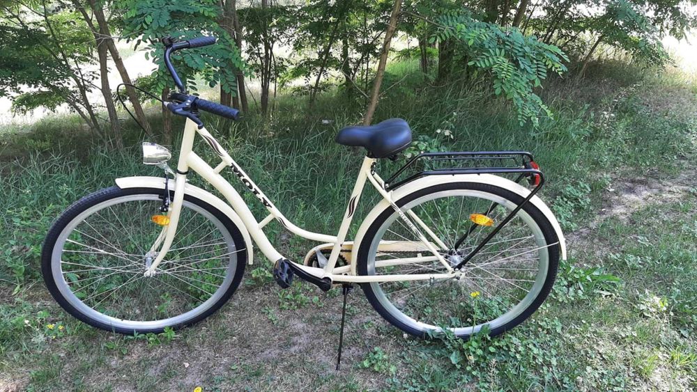 Rower miejski 28 cali cappuccino