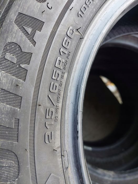 OPONA 215/65R16C GOODYEAR ULTRAGRIP CARGO 2022r 6-6,7mm 2022r (D128)