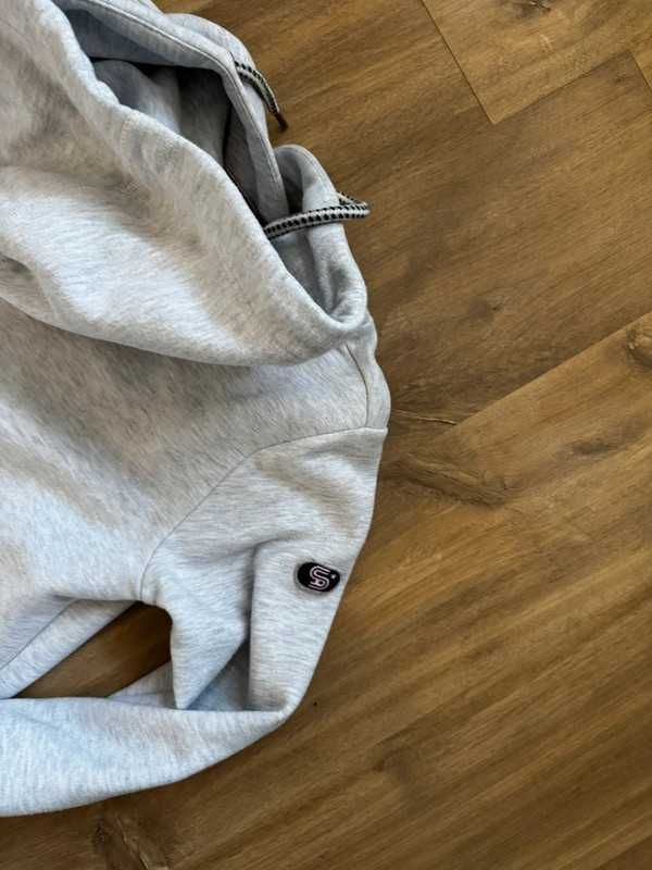Superdry sukienka długa bluza M szara