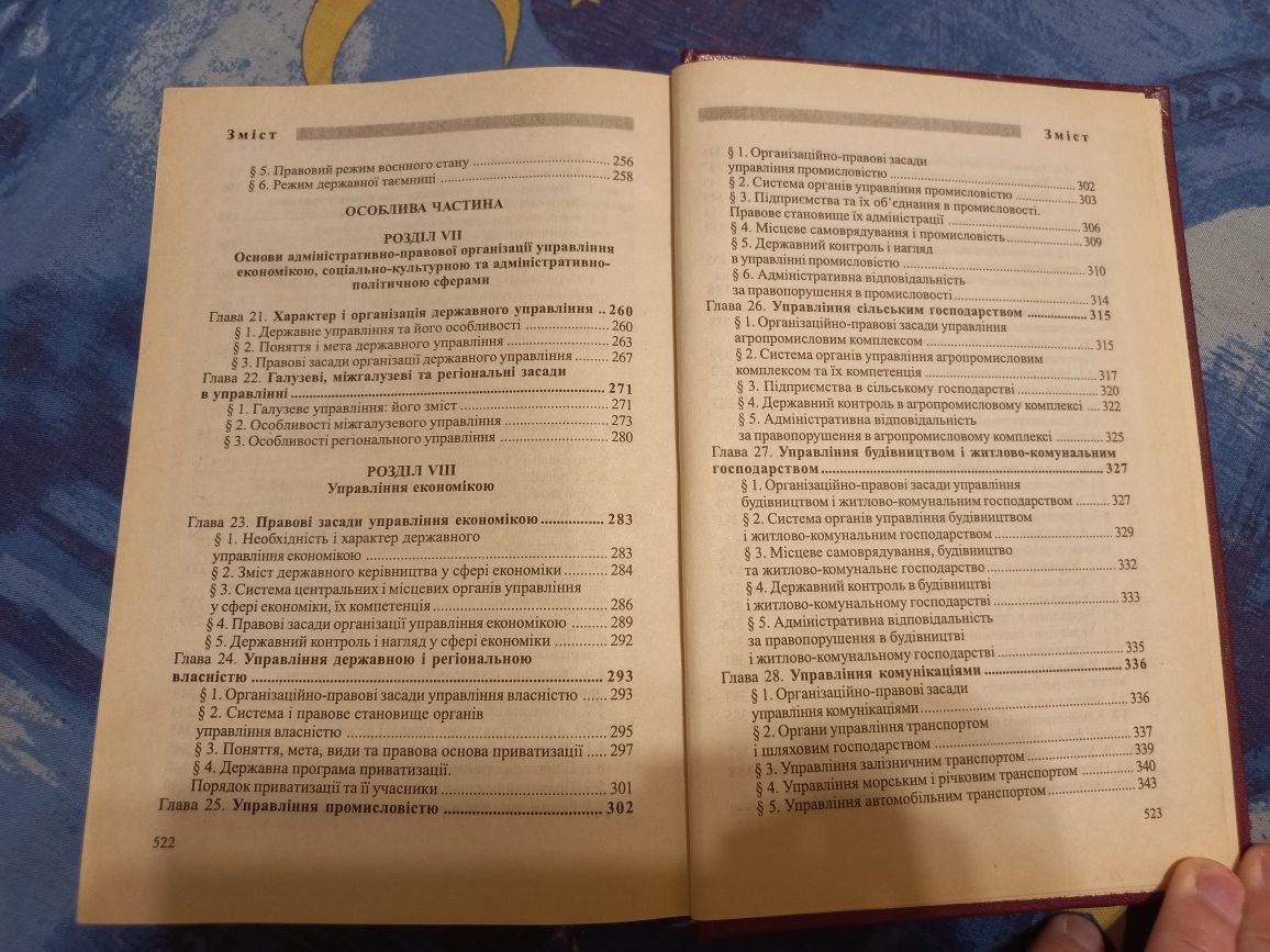 Адміністративне право України Административное право