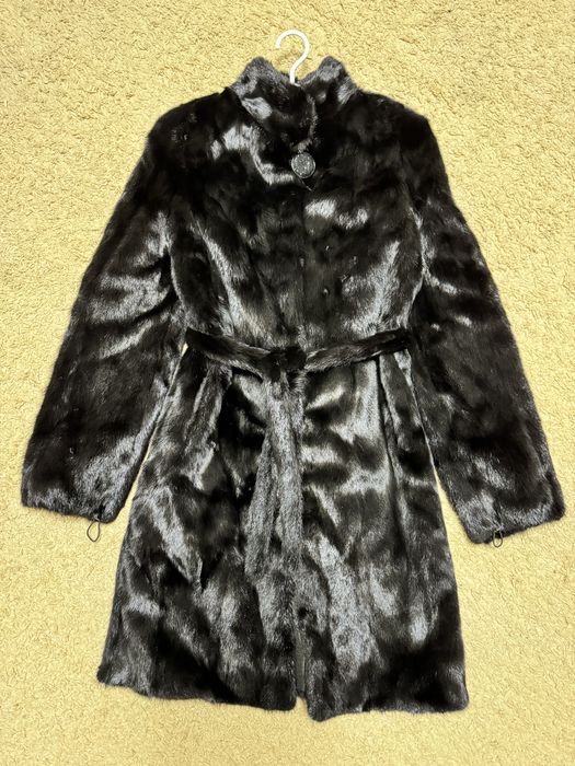 Норковая шуба р. S шуба из норки