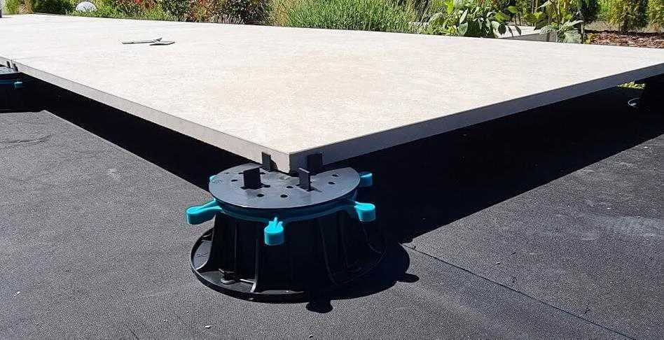 Płyta tarasowa PURE ART BASALT 60x60 20mm ZAMIAST KOSTKI basen ogród 2