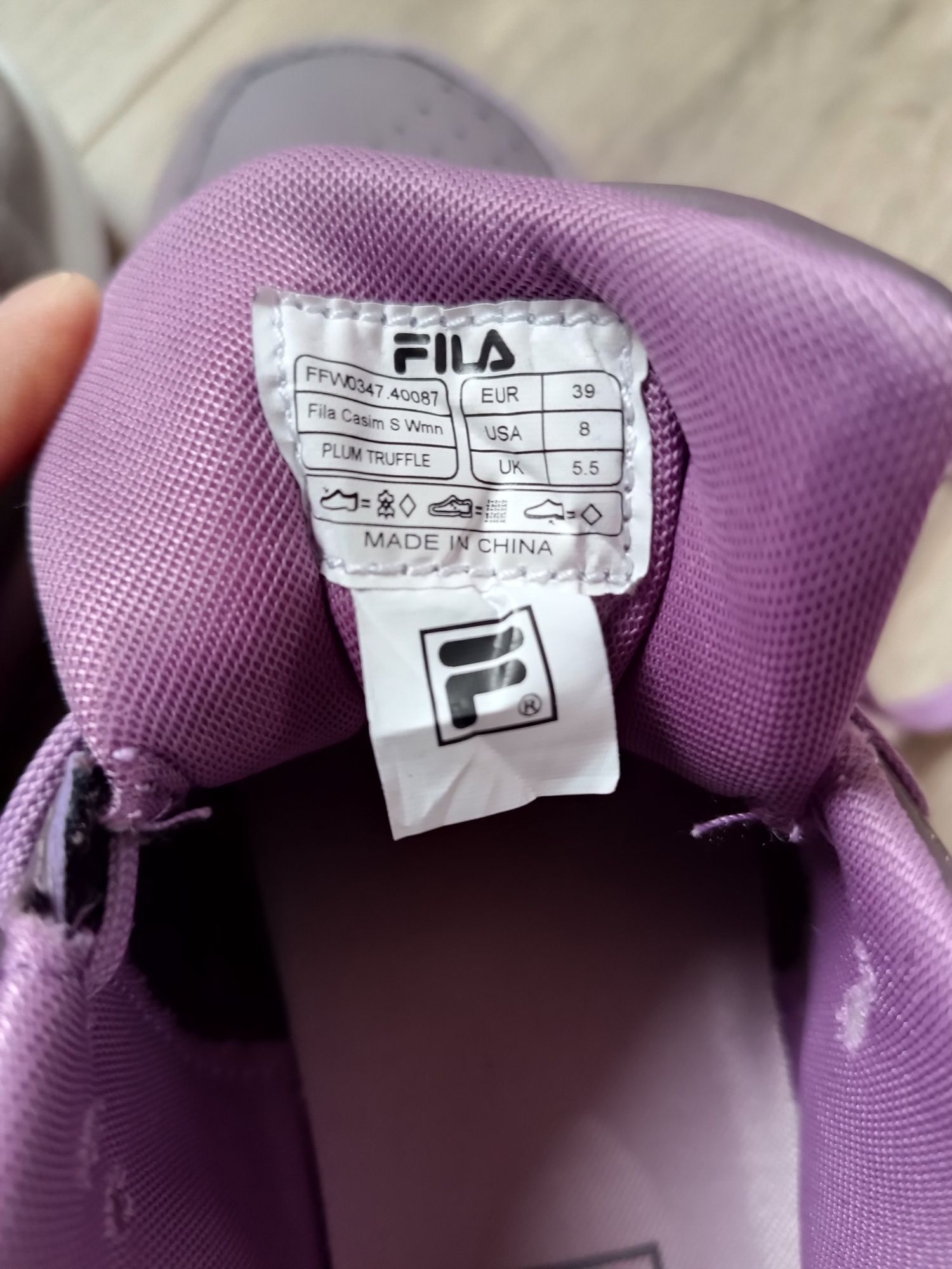 Buty Fila Casim S WMN Plum r. 39