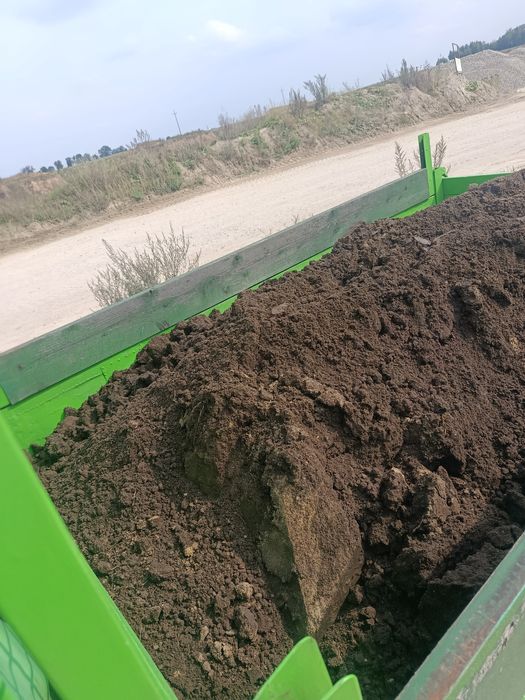 Piasek żwir pospółka ziemia kamienie suchybeton transport minikoparka