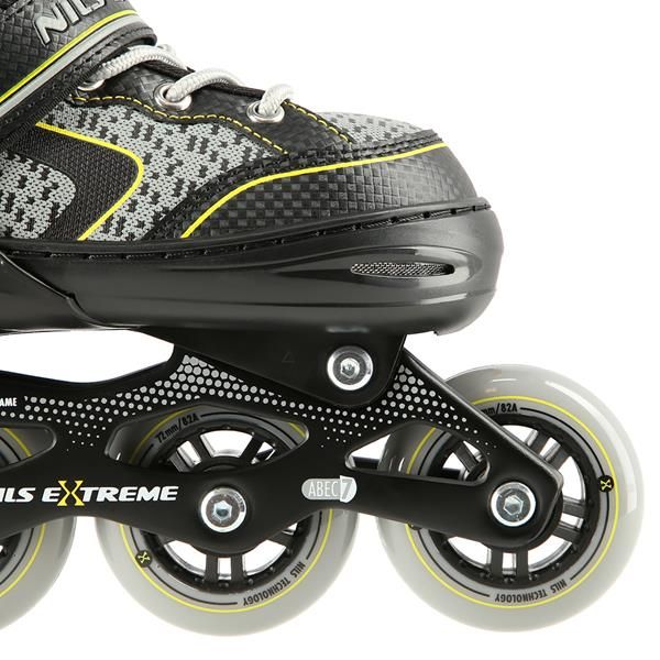 na14198 czarno-żółty rozm. m (35-38) łyżworolki nils extreme