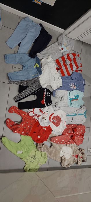 Paka ubrań dla chlopca 68 74