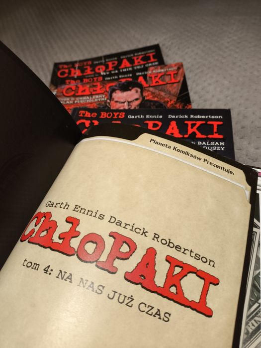 Komiks Chłopaki "The Boys" Tom 1-4