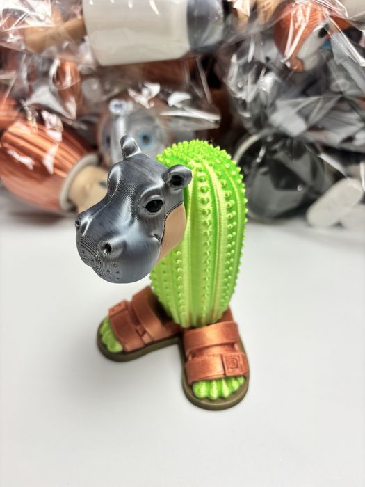 Іграшка Italian Brainrot Іль Както Хіпопотамо