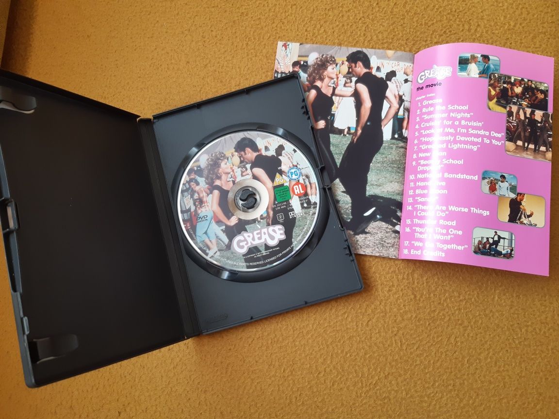 Grease płyta DVD