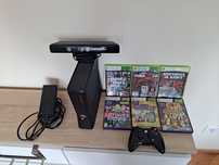 Konsola XBOX 360 Slim+Kinect Gry Pad