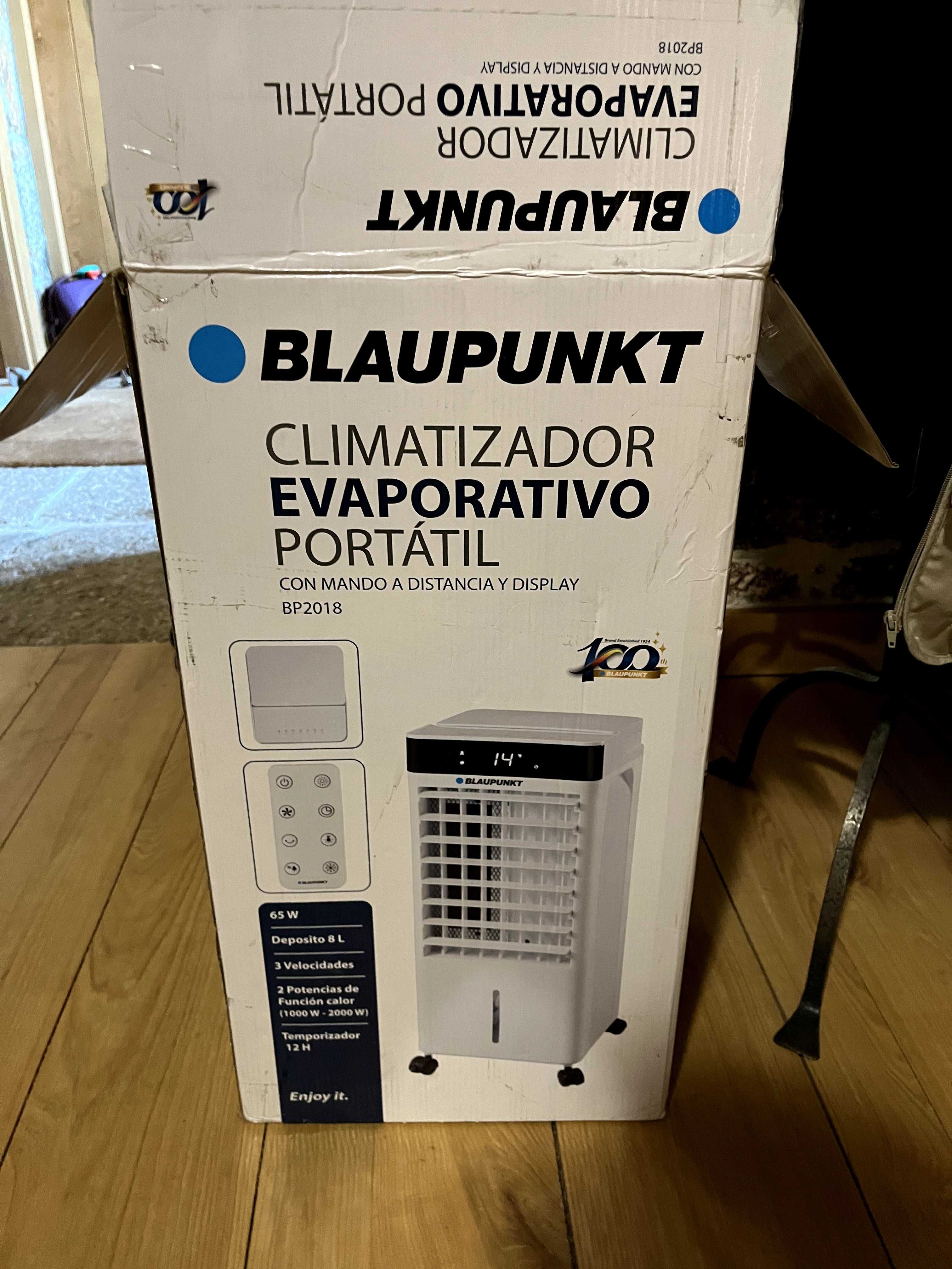 Climatizador Blaupunkt Evaporativo Portatil