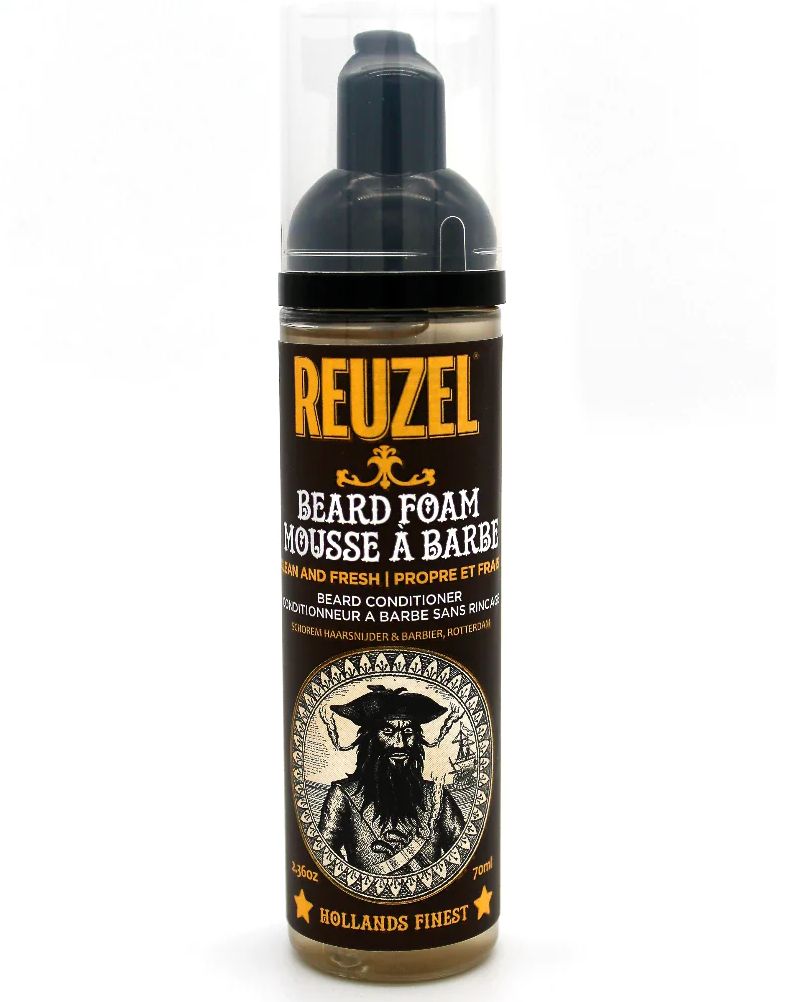 Reuzel Beard Foam Clean and Fresh - odżywiająca pianka do brody 70ml