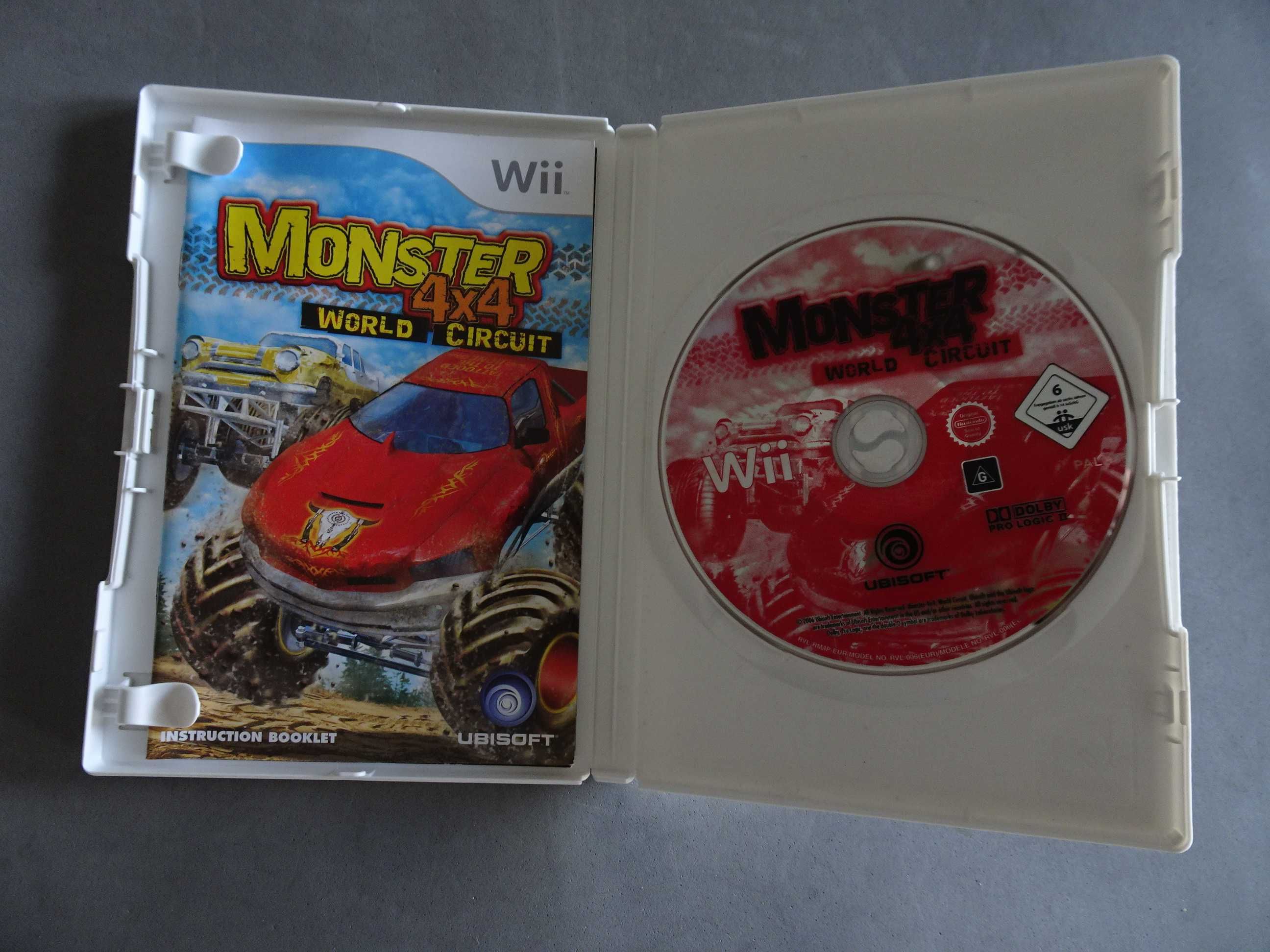 Jogo WII - Monster 4x4 - World Circuit