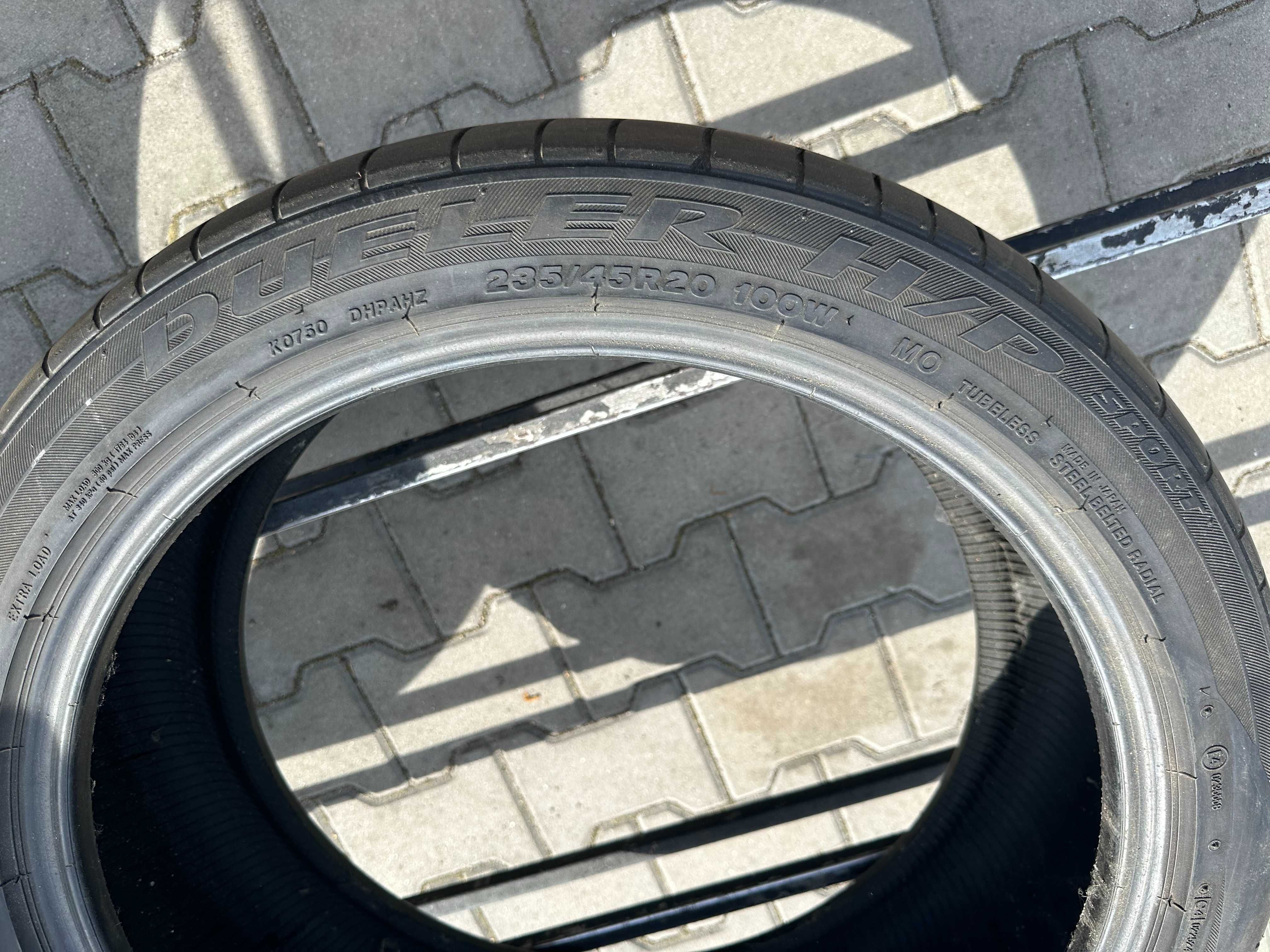 2x 255/40r20 2x 235/45r20 bridgestone lato mercedes