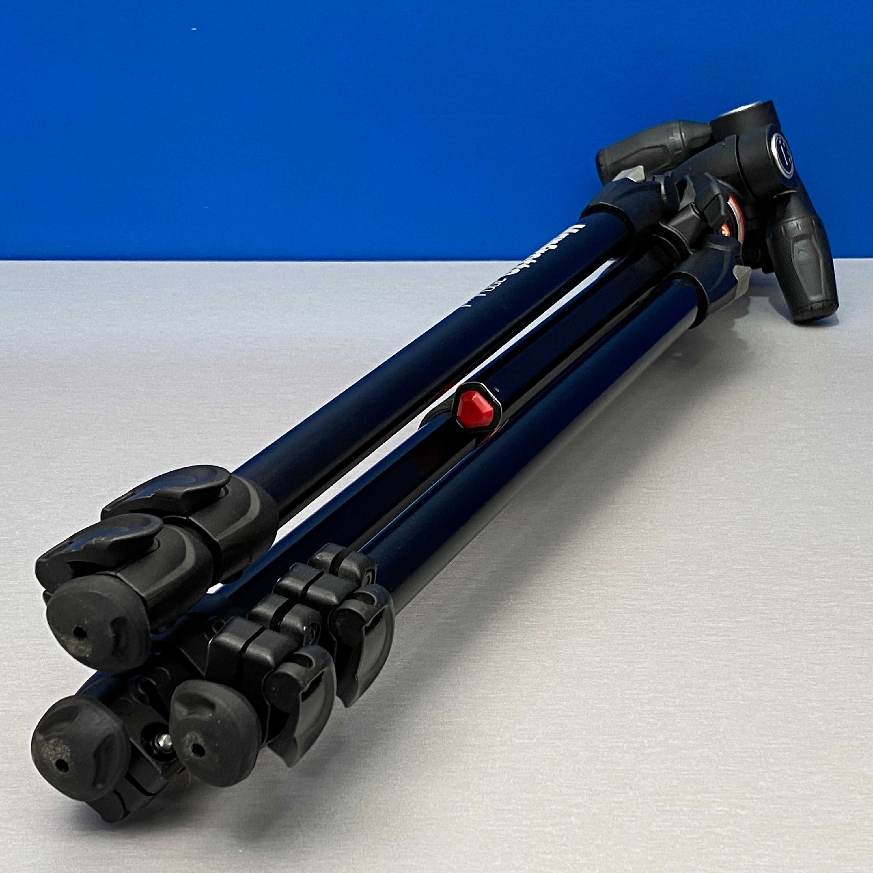 Tripé Manfrotto MT290DUA3 + Cabeça 3-Way MH804-3W