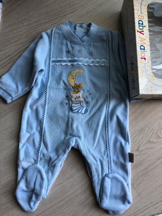 Babygrow Maiorista 1M azul - NOVO!