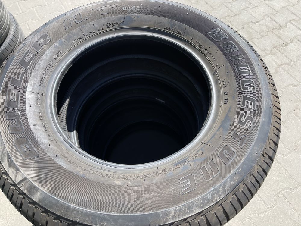 Нові шини літо 195/80R15 Bridgestone DUELER H/T 4шт 20рік