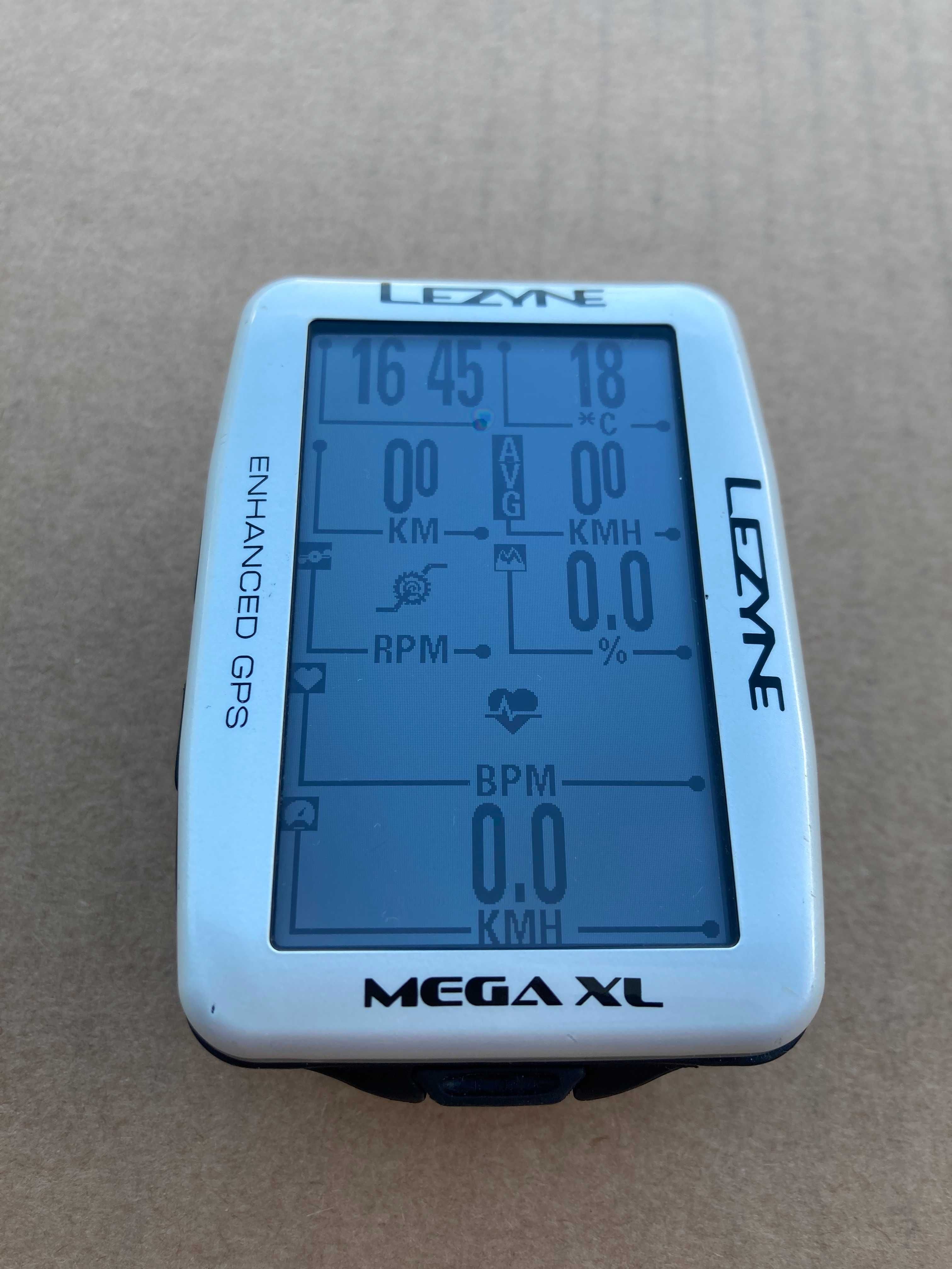 Lezyne Mega XL GPS komputer rowerowy