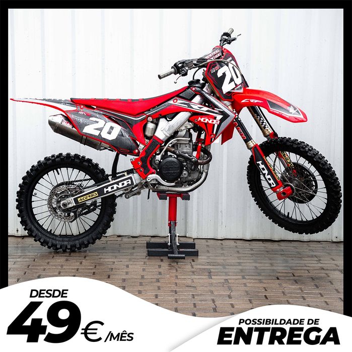 HONDA CRF 250 39h FULL EXTRAS ATÉ 49/MÊS