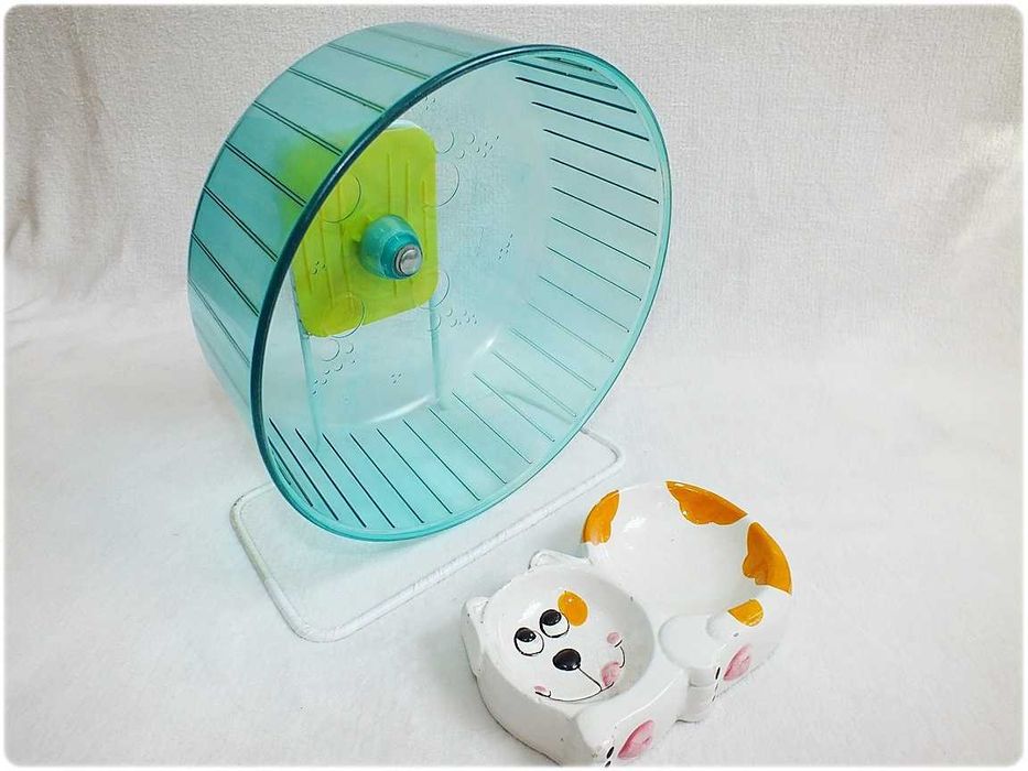 DUŻY Kołowrotek dla gryzoni SAVIC Rolly Giant 27,5cm +Podwójna miseczk