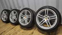 Alufelgi Porsche 911 19" 5x130 z oponami. Stan idealny! 991 992