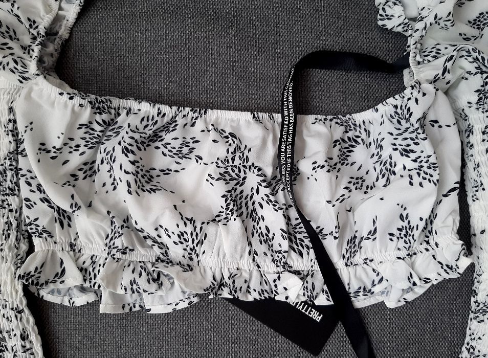 Króki crop top rozmiar XL