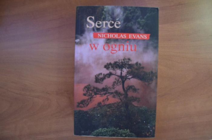 Książka Nicholas Evans Serce w ogniu, Gdynia