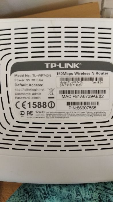 MEGA OKAZJA Bezprzewodowy router TP-LINK, standard N, 150Mb/s