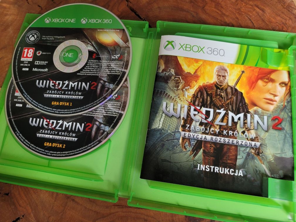 Gra Xbox One Xbox 360 Wiedźmin 2 Zabójcy Królów PL