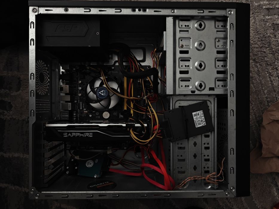 Комп'ютер ігровий/rx 580 8gb/core i5 4670/24gb RAM/SSD+HDD