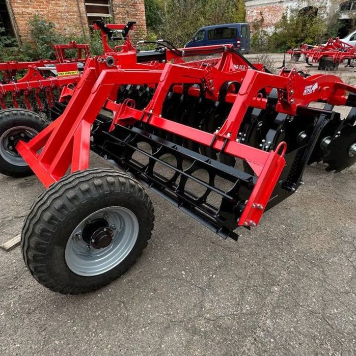 Лущильник причіпний 3.0п. борона/дископлуг.