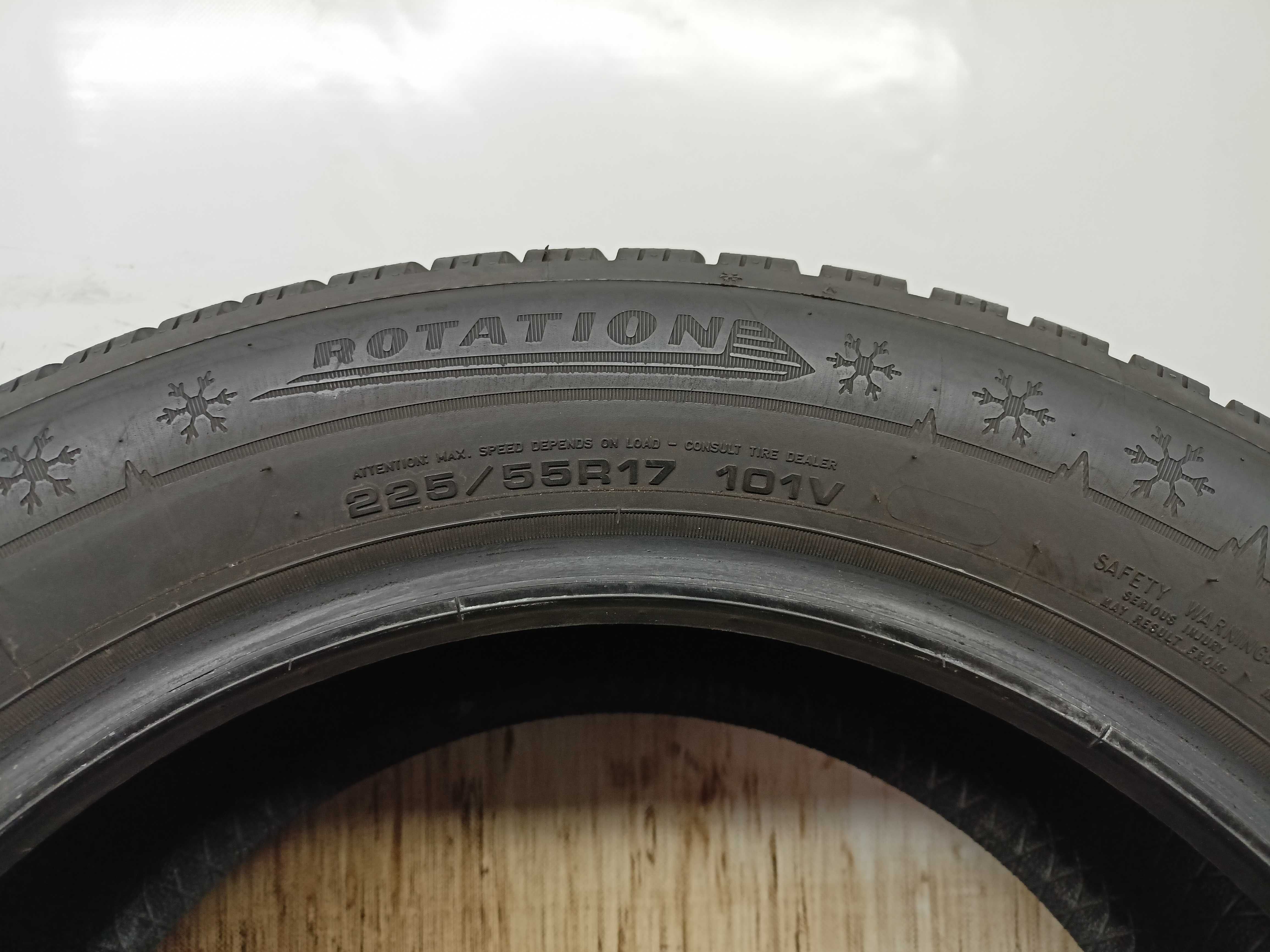 Dunlop Winter Sport 5 225/55/17 2020r. 101V 2x9mm [182]