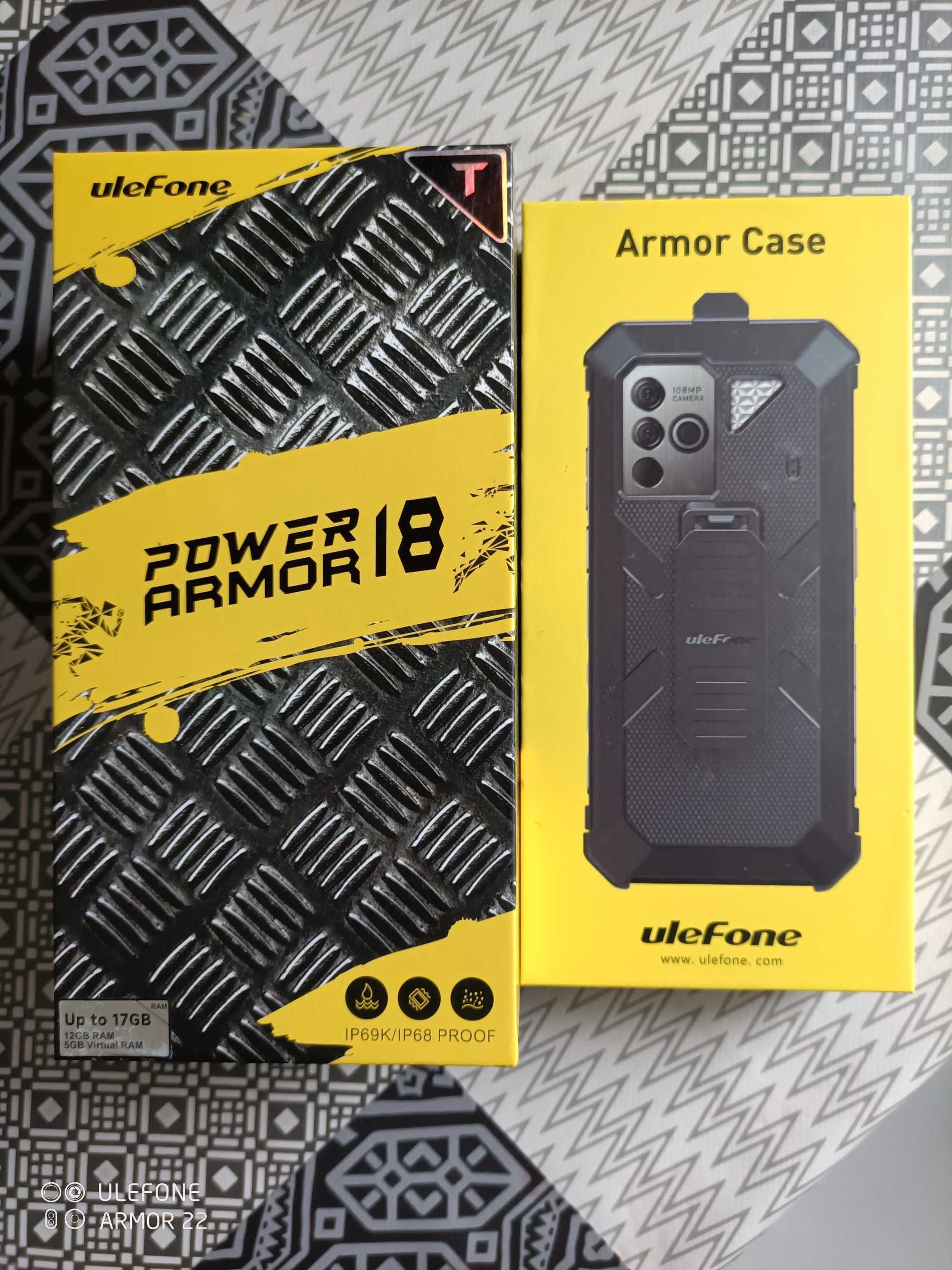 Ulefone Power Armor 18T 5G 12/256GB Czarny