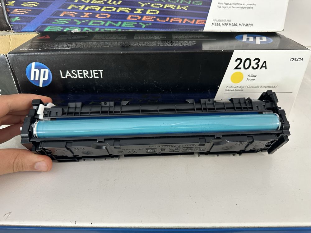 Комплект картриджів HP CF543A,CH542A CF541X