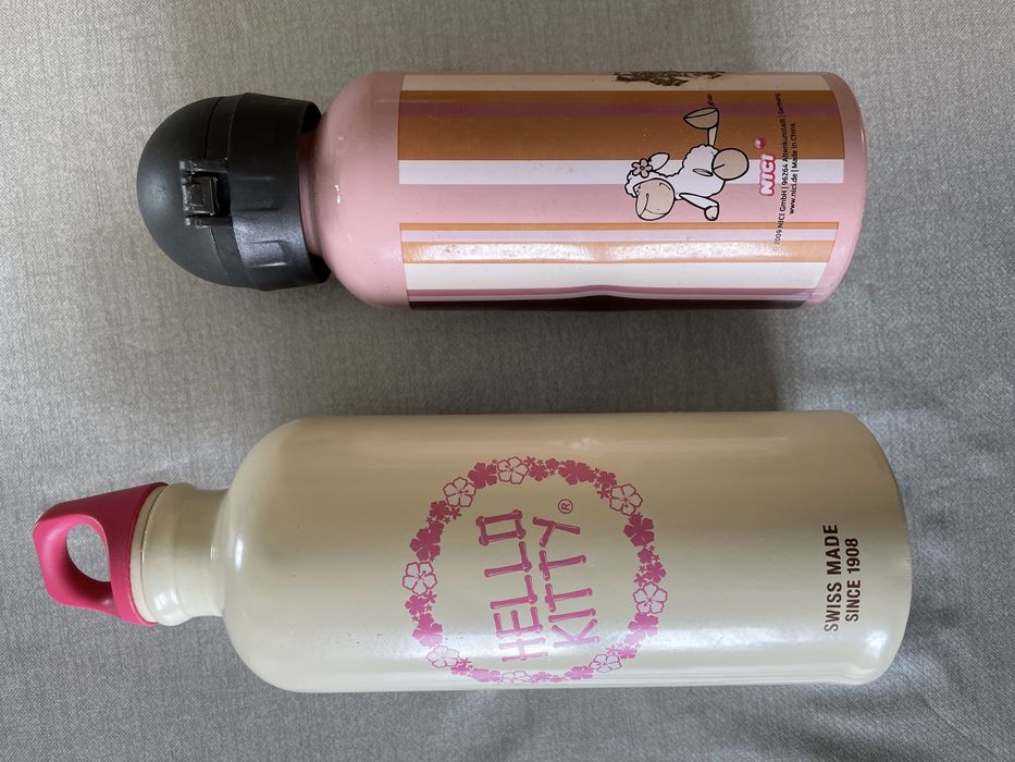 Garrafas de agua SIGG e NICI