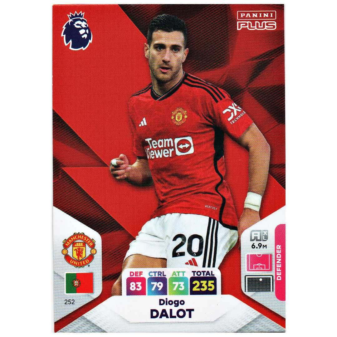 Karta Panini 252 Premier League 2024 Plus Diogo Dalot