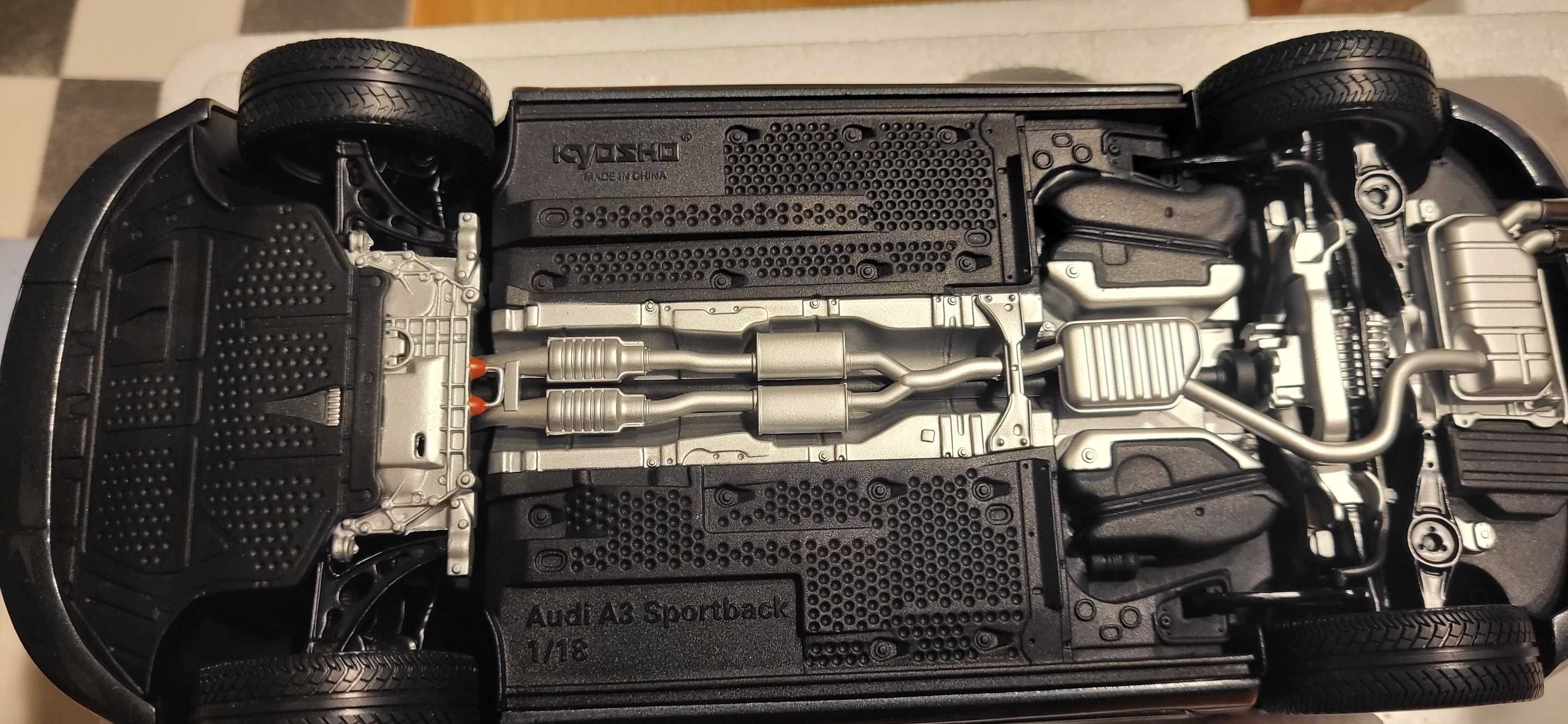 Model 1:18 Audi A3 Sportback (2004r.) Kyosho