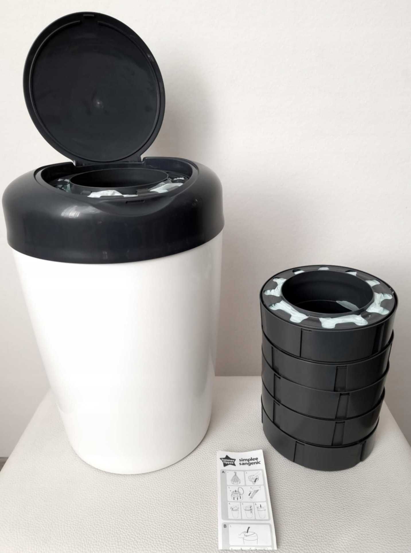 Kosz na pieluchy Tommee Tippee Simple Sangenic + 6 wkładów