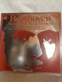 Varios discos de vinil de Beethovan