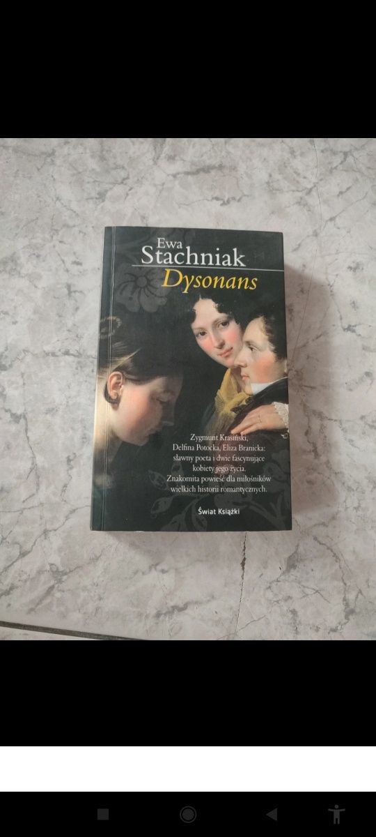 książka Dysonans Ewa Stachniak