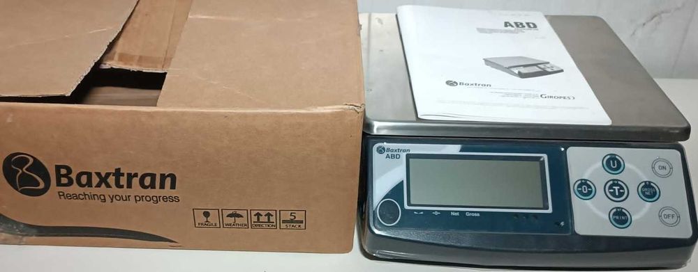 Balanças ABB Baxtran 1,5 Kg e 35Kg