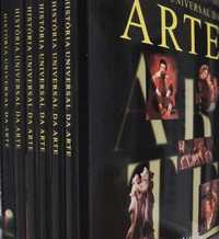 História Universal da Arte, 5 volumes - NOVOS