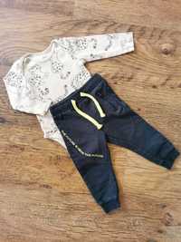 Komplet body C&A spodnie So Cute rozm. 80