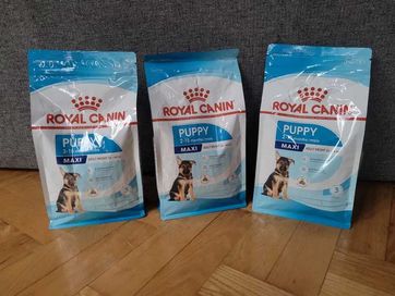 3 opakowania karma sucha dla psa Royal Canin Puppy Maxi 1kg