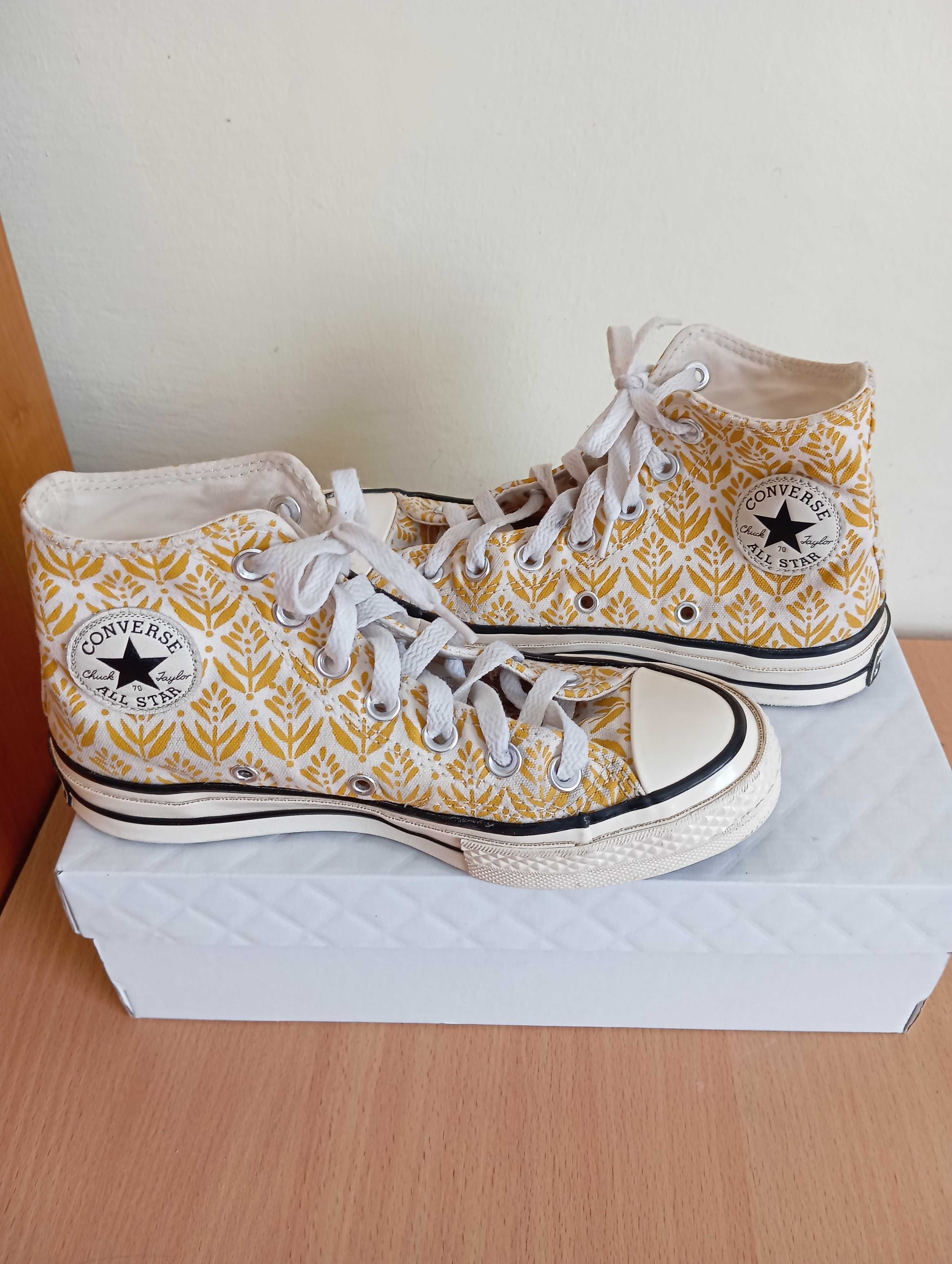 Жіночі високі кеди Converse CHUCK TAYLOR Аll Star 70 на шнурівці р. 36