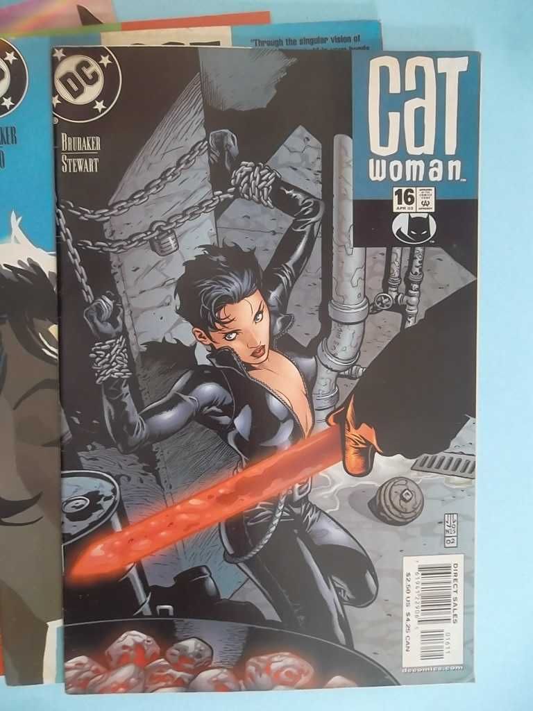 CATWOMAN (2003, DC Comics) # 14-19 - Brubaker, Stewart, Pulido.