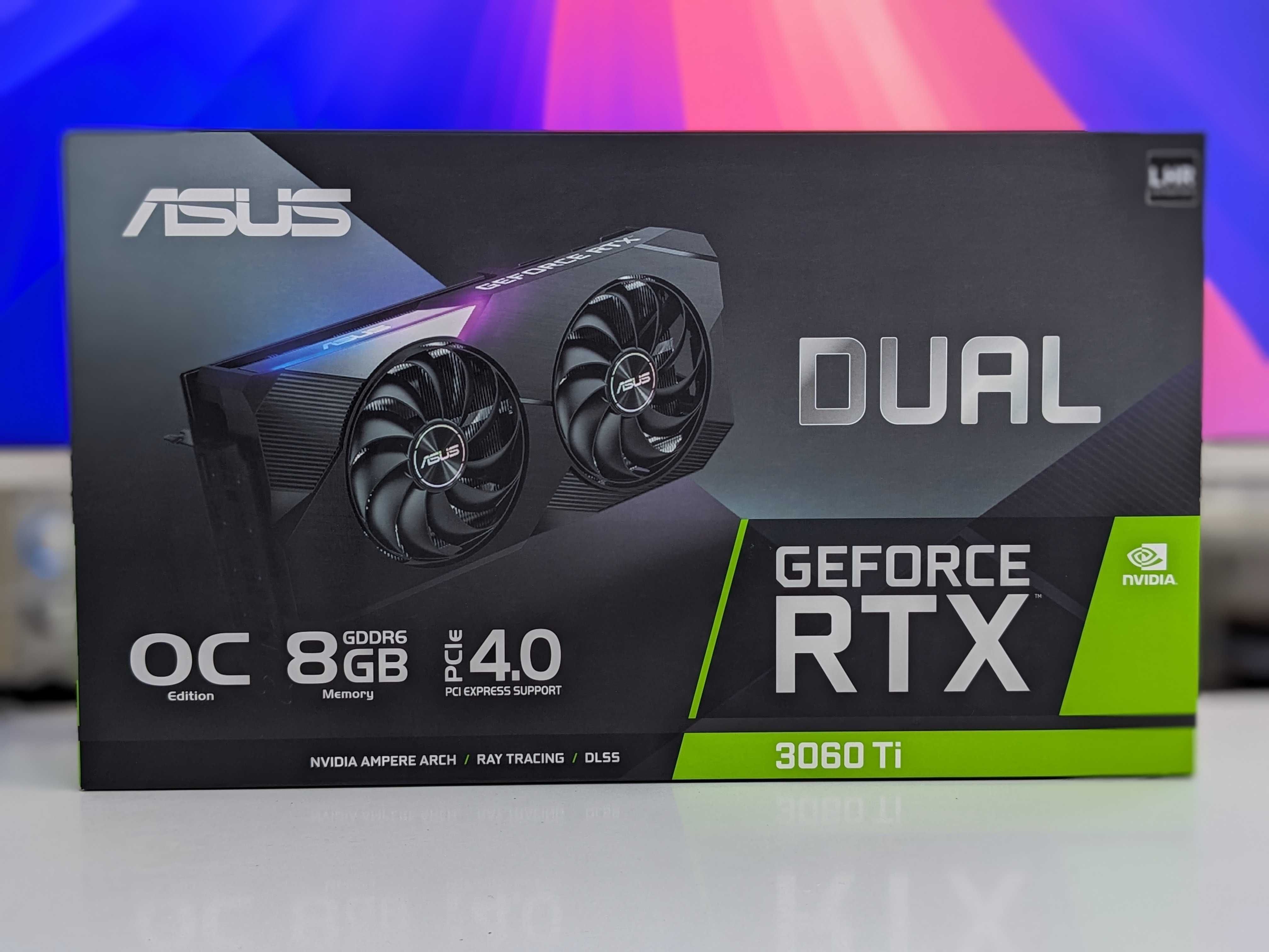 Відеокарта Asus GeForce RTX 3060 Ti Dual OC Edition V2 LHR 8GB GDDR6