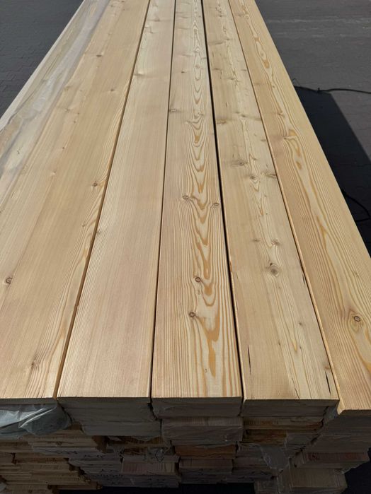 PROMOCJA Deska tarasowa modrzew syberyjski 28x146 Gładka/Ryflowana
